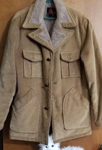 Cal-Jac  camel corduroy winter coat